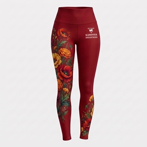 Leggings pour femmes, vêtements de sport personnalisés, conçus avec un tissu extensible flexible, une ceinture confortable et une construction lisse. - Product Image 1