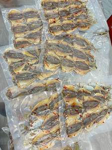 Pescado Seco de Rayas Amarillas a Precio de Fábrica, Auténtico Pescado Seco Salado, Bocadillo de Pescado, Pescado Seco de Rayas Amarillas de Vietnam, Envasado al Vacío - Product Image 4