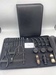 Kit de herramientas Premium Microlink, cinta en extensiones de cabello Alicates con estuche Logotipo personalizado Kit de entrenamiento de extensiones de cabello - Product Image 4