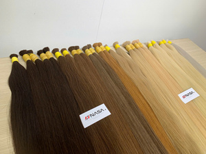 Extensiones de Cabello Virgen Vietnamita Nasa Hair Super Double Drawn, 100% Naturales, de 22-30 Pulgadas, Color Rubio Oscuro a Claro, Venta al Por Mayor - Product Image 4