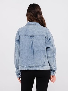 OEM Custom Men's Denim <b>Jacket</b> High Quality Cotton <b>Trucker</b> <b>Jacket</b> for Retail - Product Image 6