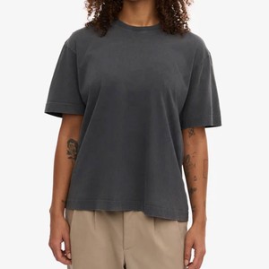 Camisetas de Moda Urbana para Mujer, Manga Corta, Cuello Redondo, Algodón Transpirable, Cómodas y Ligeras, Ropa Casual de Verano 2026 - Product Image 1