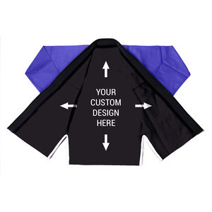 Uniforme Profesional Unisex de Jiu-Jitsu Brasileño, Color Azul Personalizado, Ropa de Artes Marciales del Fabricante para Entrenamiento de BJJ - Product Image 3