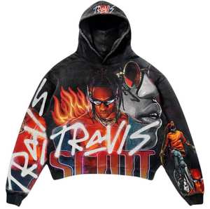 Sweat-shirts à capuche pour hommes, coupe classique, couleur unie, avec logo personnalisé, 100% coton, écologiques, pull d'hiver de haute qualité, style streetwear - Product Image 1