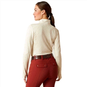 Stylish Womens Equestrian Riding <b>Base</b> <b>Layer</b> <b>Long</b> <b>Sleeve</b> Horse Riding Shirt Winter Slim Fit Training Wear - Product Image 5
