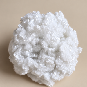 Fibre creuse conjuguée recyclée à haute densité, non siliconée, 76 mm, 15D, excellente cohésion des fibres, bonne résilience, support structurel - Product Image 2