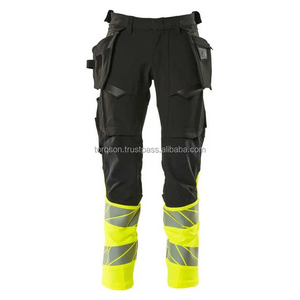 Pantalons de travail modernes, pantalons industriels avec tissu résistant, poches pratiques et construction renforcée pour les professionnels - Product Image 3