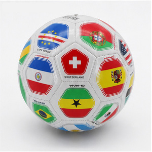 <span class=keywords><strong>Palloni</strong></span> <span class=keywords><strong>da</strong></span> <span class=keywords><strong>Calcio</strong></span> in Pelle PVC Taglia 5 Personalizzabili, Cuciti a <span class=keywords><strong>Macchina</strong></span>, Ecologici e Durevoli per Allenamento Sportivo di Squadra - Product Image 2