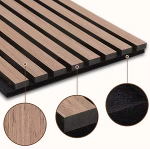 Paneles Acústicos de MDF y Fibra de Poliéster, Diseño Ecológico e Impermeable, Tamaños y Colores Personalizados, Alto NRC 0.8 para Baños - Product Image 6