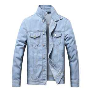 Nouvelle conception de mode, veste en jean pour homme de haute qualité, respirante et à séchage rapide, prix de gros, sur mesure - Product Image 1