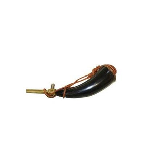 Corne à poudre de la meilleure qualité avec couvercle en bois et détails en laiton, corne naturelle polie à la main pour la décoration intérieure - Product Image 3