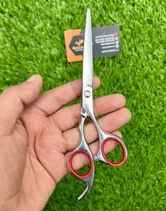 Ciseaux de Salon Professionnels Saaqaans Enterprises, Lame en Acier Inoxydable, Manche en Acier, Logo Personnalisé, Pour Droitiers, Beauté - Product Image 3