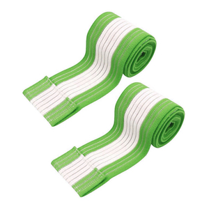 Bandes de soutien élastiques personnalisées pour genoux, robustes, pour haltérophilie, squats et musculation – Fabricant - Product Image 2