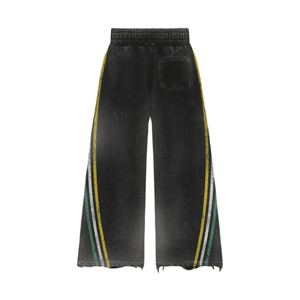 Conjunto de chándal acampanado de invierno personalizado para hombre, talla grande, estilo urbano, con sudadera con capucha 3D y jogger, con bajo sin rematar y gráficos. - Product Image 5