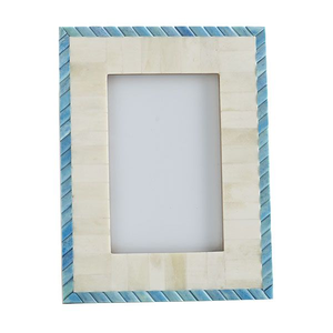 Marco de Fotos Decorativo de Madera y Resina, Moderno Marco de Resina para Decoración de Mesa de Sala de Estar - Product Image 4