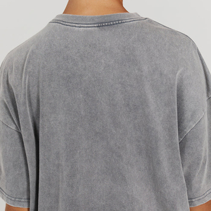 Camiseta de Cuello Redondo y Hombros Caídos para Mujer, Estilo Oversize, Calidad Premium, Diseño de Logotipo Personalizado, Color Sólido, Manga Corta, Secado Rápido, 100% - Product Image 6
