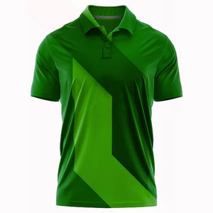 Custom Designed Men's Golf for Polo T <b>Shirts</b> <b>Plain</b> <b>White</b> Black Embroidery ODM Supply Solid Pattern Polyester Knitted Fabr - Product Image 4