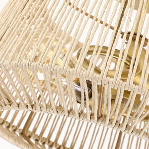 โคมไฟติดเพดานหวายแบบกึ่งฝัง DreamCraft เวียดนาม สำหรับตกแต่งบ้าน - Product Image 6