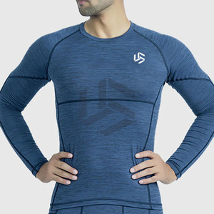 Camiseta Deportiva para Hombre, Camiseta de Compresión MMA, Camiseta Deportiva Ajustada y Elástica para Entrenamiento - Product Image 5
