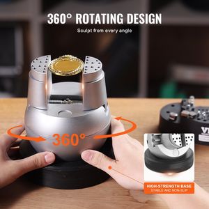 Morsa a sfera da 5 pollici per incisione, strumento di fissaggio con rotazione a 360 gradi, 69 accessori, blocco per incisione gioielli, set di 69 utensili per gioielleria - Product Image 5