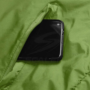 Men's Hooded Windbreaker <b>Winter</b> <b>Jacket</b> Regular Fit Breathable & <b>Waterproof</b> Front Logo for Everyday Use - Product Image 3
