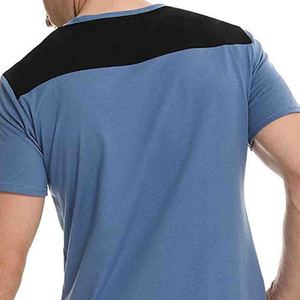 Conjuntos de Verano Casuales para Hombre, Personalizados, de Color Sólido, Ecológicos, de Secado Rápido, Transpirables, Camiseta de Manga Corta y Pantalones Cortos, 100% Algodón - Product Image 6