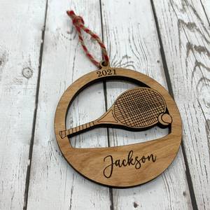 Personalized Handmade <b>Wooden</b> Hanging Holiday Ornament with Festive <b>Nativity</b> Scene - Product Image 3