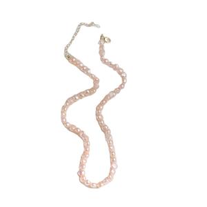 Collar Versátil de Alta Gama de Estilo Retro Francés para Mujer, Cadena de Perlas Barrocas Naturales de Agua Dulce - Product Image 5