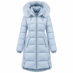 <b>Womens</b> Longline <b>Parka</b> Jacket <b>for</b> <b>Winter</b> with Cotton Filling Casual Plus Size Sports Jacket Wholesale Standard <b>Women</b> <b>Parka</b> Jacket - Product Image 3