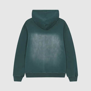 Custom High Quality Vintage Acid Wash <b>Hoodie</b> <b>Oversized</b> Heavyweight Cotton <b>Fleece</b> Mineral Wash Pullover Streetwear Unisex <b>Hoodie</b> - Product Image 4