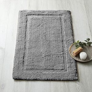 Tapis de bain personnalisés de haute qualité 100% coton tissé, super absorbants, fins, en peluche, séchage rapide, durables, pour le sol de la salle de bain - Product Image 1
