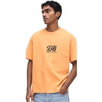 Op maat gemaakte relaxed fit katoenen T-shirt voor heren, zacht, ademend, blanco T-shirt, OEM ODM fabriek rechtstreeks kledingleverancier