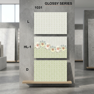 Azulejos de Pared de Cerámica Esmaltada Brillante con Diseño 3D de Piedra para Baños de Villas y Apartamentos, 200x300mm, Vistaar - Product Image 3