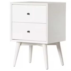 Modern Minimalist Style Bedside Nightstands With Teak Solid Wooden At Good Prices Good Manufacturing - Product Image 1