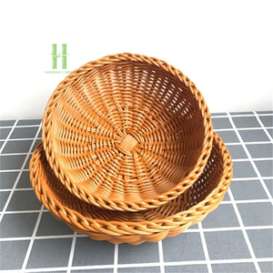 BEST SELLER Set of 3 Natural Rattan <b>Storage</b> <b>Baskets</b> Handmade Woven Eco-Friendly Home Organizer Decorative <b>Basket</b> for Kitchen - Product Image 6