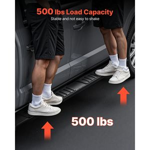 Pedane Laterali da 6 Pollici per Chevy Silverado/GMC Sierra 1500 Crew Cab 2019-2025, Accessori per Camion - Product Image 5