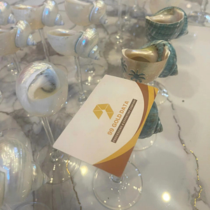 Copa de Vino de Cristal con Conchas Marinas Hecha a Mano en Vietnam, para Beber Vino, Decoración de Mesa, Uso en Bares, para Comedor y Decoración de Eventos - Product Image 1