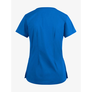Tenue Médicale Personnalisée Extensible en Spandex pour Femme – Ensemble Blouse et Pantalon Respirant pour Infirmière et Spa – Uniforme d'Hôpital - Product Image 3