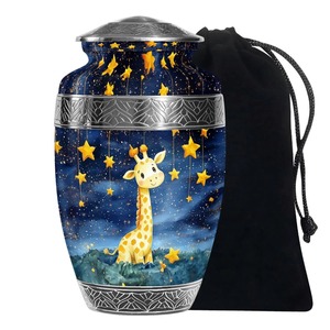 โกศบรรจุอัฐิรูปยีราฟน้อย สไตล์ยุโรปและอเมริกา เป็นมิตรกับสิ่งแวดล้อม ปรับแต่งได้ สำหรับบรรจุอัฐิของมนุษย์ ผู้ใหญ่ แม่และพ่อ (10 นิ้ว) - Product Image 4