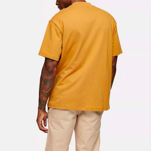 Camiseta de Algodón de Manga Corta de Alta Calidad, Ajuste Estándar, Personalizada con Impresión y Bordado, Ropa Casual para Hombre, Proveedor de Fábrica OEM ODM - Product Image 5