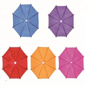 Parapluie en tissu uni coloré, moderne et simple, pour la décoration de mariage, décoration intérieure et extérieure - Product Image 1