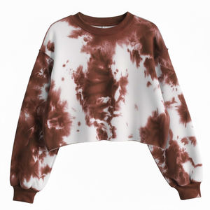 Sweat-shirt uni à col rond pour femme, couleurs personnalisables, coton doux, sweats à capuche pour femme, sweat-shirts pour femme - Product Image 4