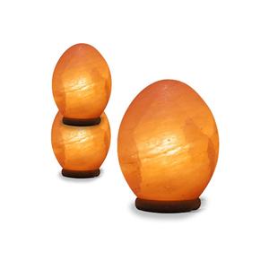 Ilumine con estilo Lámpara en forma de huevo de sal del Himalaya Disponible con embalaje de cartón en Sian Enterprises - Product Image 1
