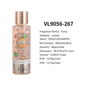 250ml V.V.LOVE Women's Gourmand Eau De Parfum Body Fragrance Mist <b>Spray</b> Gift <b>Set</b> Factory Private Labels in Stock OEM&ODM - Product Image 3