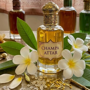 Attar Tradicional Champa, Aceite de Perfume Floral Dulce 100% Puro y Natural, Consistencia Media, Líquido Viscoso para Fragancia Personal - Product Image 3