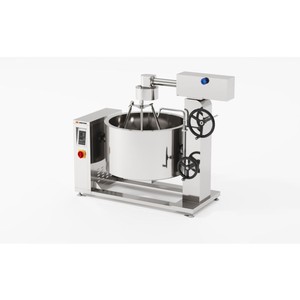 Olla de vapor rotativa por inducción Amicook 380V/440V, modelo higiénico de aluminio para cocina, con control de temperatura, duradero. - Product Image 4