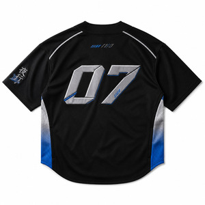 Maillot de baseball Tokyo Night Transit pour garçons, manches courtes, anti-humidité, en mesh, uniforme, imprimé en relief, coupe classique, antibactérien - Product Image 2