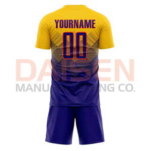 Uniforme de Fútbol de Alta Calidad, Diseño Personalizado, Tela Transpirable y Cómoda, Logotipo y Talla Personalizables Disponibles, Equipación de Fútbol - Product Image 3