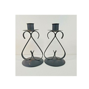 Lanterne porte-bougie artistique en fer forgé pour centre de table, faite à la main, écologique, durable, décoration de Noël pour la maison - Product Image 3
