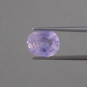 Saphir rose naturel de forme ovale, pierre précieuse non montée, 4,46 carats, taille brillant, 11x9MM, taillé et poli à la main, certifié IGI, qualité AAA - Product Image 1
